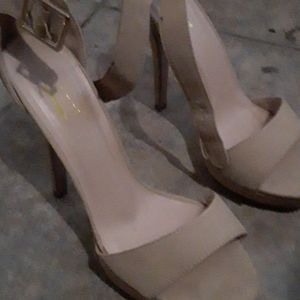 Cream color  heels